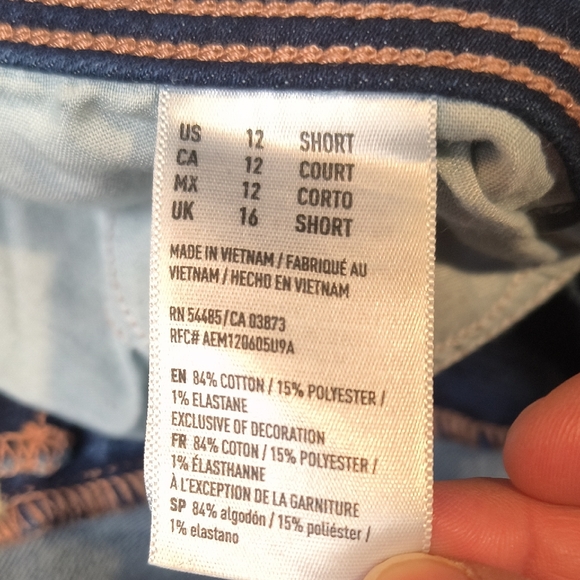 sac308🦅Kick Boot Super Stretch w/29" Inseam American Eagle Denim Jeans - Picture 5 of 7